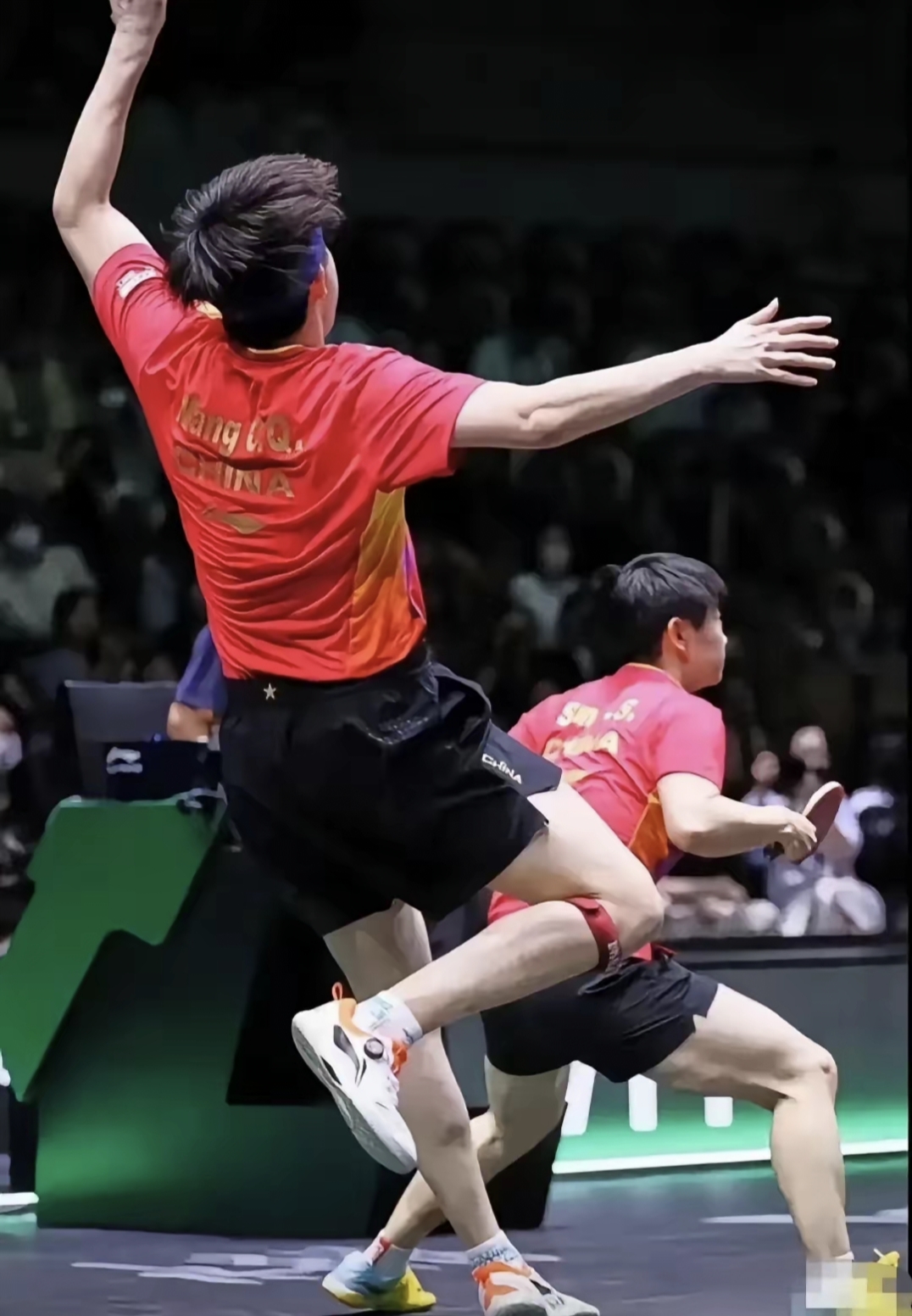 法国队鏖战葡萄牙队,许昕扛起全队 法国队鏖战葡萄牙队,许昕扛起全队